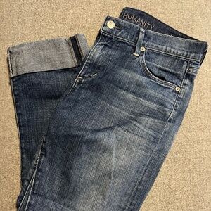 Classic Citizens of Humanity Dani Cropped Straight Leg Denim